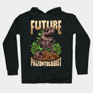 Cute Future Paleontologist Dinosaur Fossil Hunter Hoodie